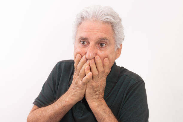 istock Caucasian male portrait with white background 1341539477