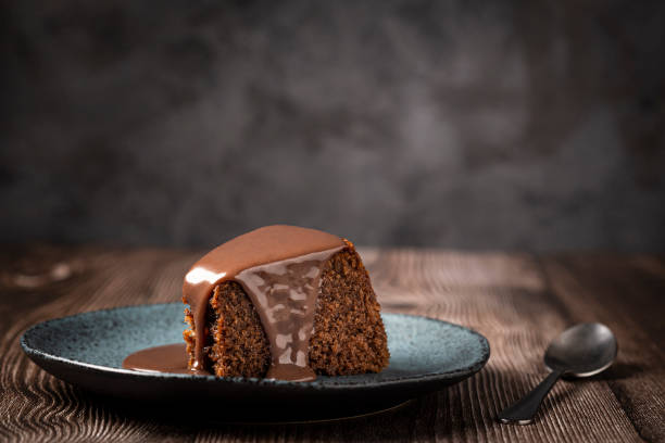 istock Delicious slice of chocolate cake. 1341545441