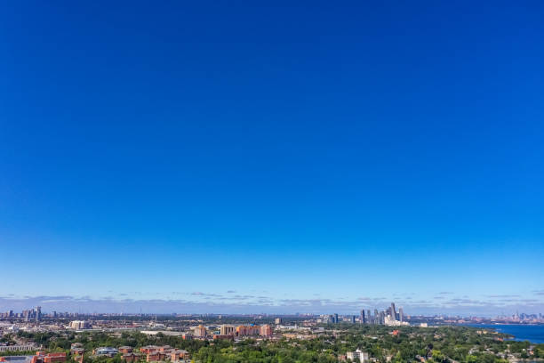 istock Aerial Colonel Samuel Smith Park and Toronto Cityview, Etobicoke, Canada 1341558775
