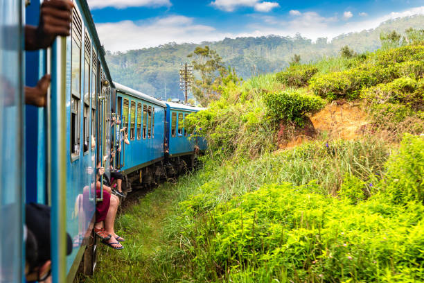 istock Train in  Nuwara Eliya, Sri Lanka 1341561215