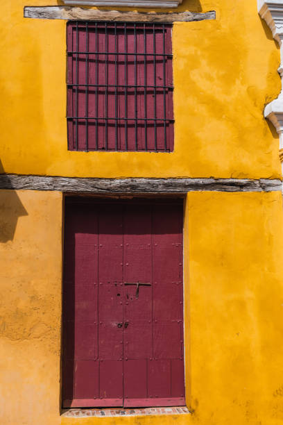 istock Window and door of a house 1341561296