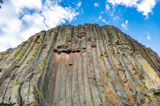 istock Close up of rigid rocks texture 1341564354