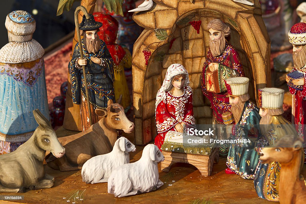 Detailed Christmas Nativity Set Stock Photo - Download Image Now - Animal,  Animal Themes, Bethlehem - West Bank - iStock