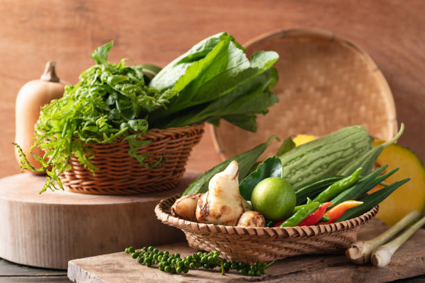 istock Fresh Organic Southeast Asian Vegetables 1341566797