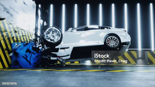 Two Race Cars Moving At High Speed In Slightly Wet Conditions Stock Photo -  Download Image Now - iStock