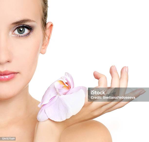 가진 여자 연자주색 관능에 대한 스톡 사진 및 기타 이미지 - 관능, 꽃-식물, 꽃잎