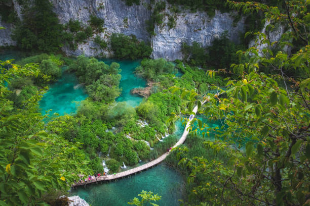 istock Gavanovac and Kaludjerovac Lakes, Plitvice National Park 1341575991