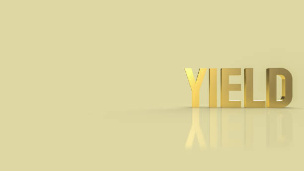istock gold text yield for business concept 3d rendering 1341578122