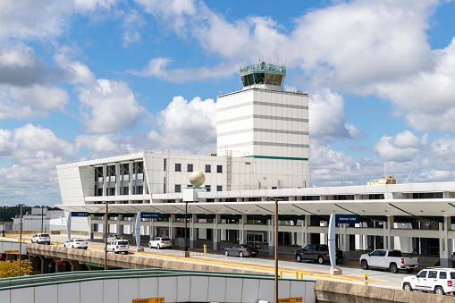 Jackson, MS - September 19, 2021: Jackson Medgar Wiley Evers International Airport