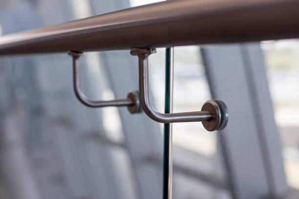 istock Detail of a glass railing 1341587108