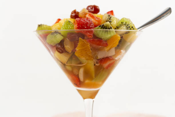istock fresh summer fruit salad on a white background 1341589826