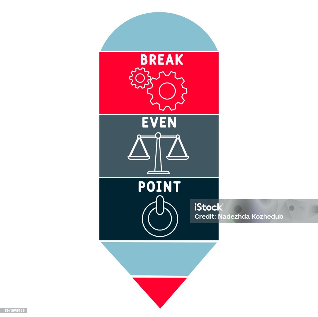 Bep Icon Bep Breakeven Point Acronym Stock Illustration - Download Image Now ...