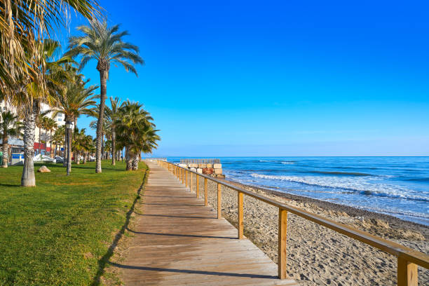 istock Oropesa de Mar beach park in Castellon 1341607929