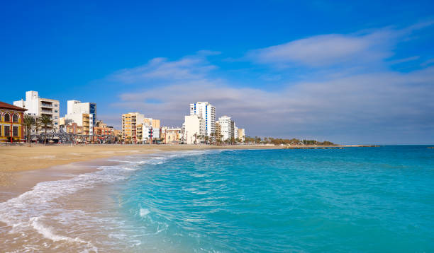 istock Vinaroz Playa del Forti beach in Castellon 1341609077
