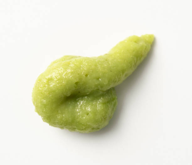 istock Isolated shot of Wasabi on white background. 1341610444