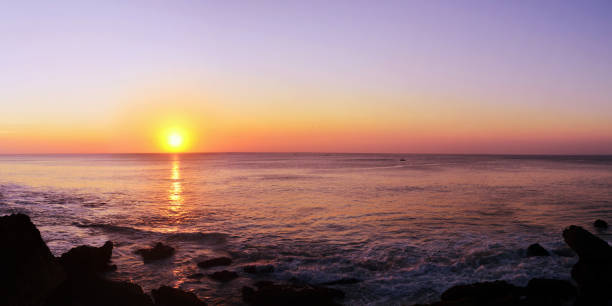 istock Rock Bar Sunset at Jimbaran Bay - Bali 1341611082