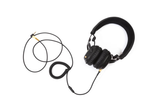 istock headphones isolated on white background - Image 1341619185