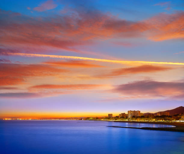 istock Benicassim beach sunset in Castellon 1341620885