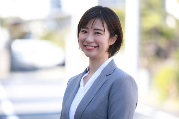 istock Smile female employee 1341621805
