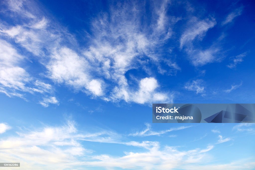 Sky beauty peaceful sky with white clouds great as background Backgrounds Stock Photo