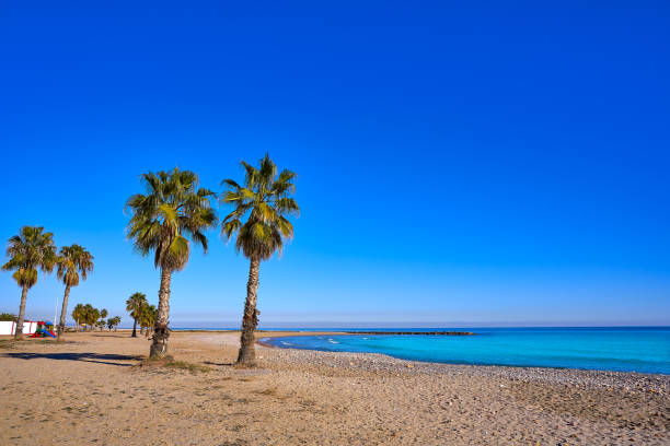 istock Cases playa beach in Xilxes also Chilches 1341624600