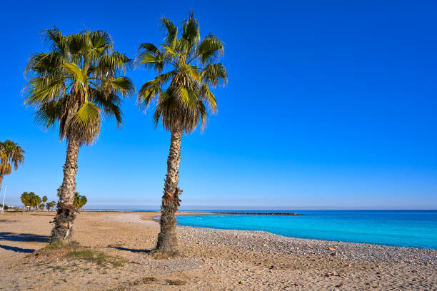 istock Cases playa beach in Xilxes also Chilches 1341624613
