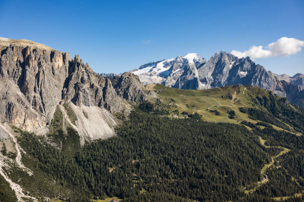 istock Alpine mountain landscapes: the Marmolada 1341627167