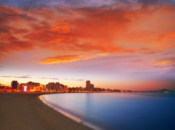 istock Peniscola skyline and castle beach in Spain 1341629202