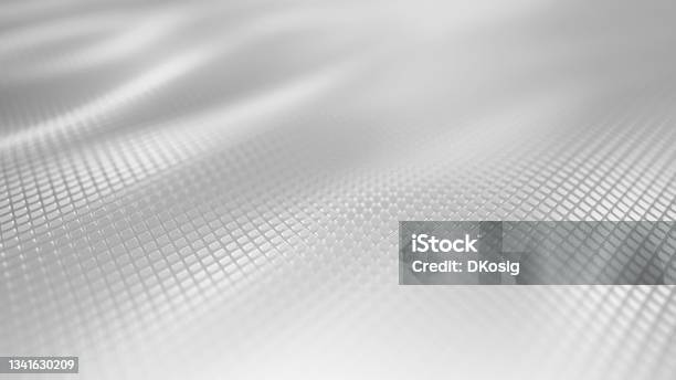 Abstract Shiny Surface White Gray Background Stock Photo - Download Image Now - Backgrounds, Textured, Textured Effect
