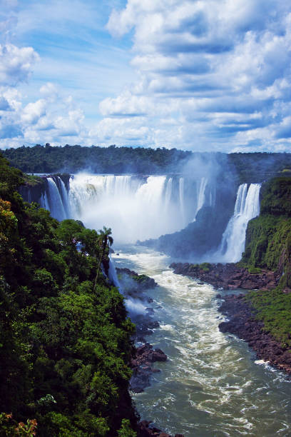 istock beautiful iguazu waterfall in brasilian side 1341630284