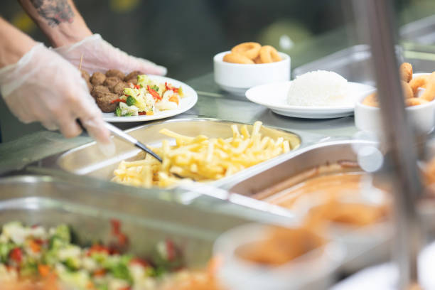 istock Fast food restaurant 1341631750