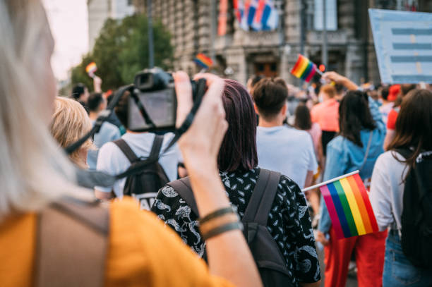 istock Photographing the atmosphere on the pride walk 1341631809