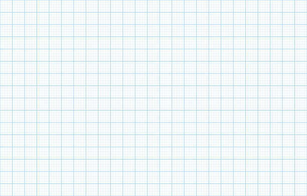 millimeterpapier - graph paper mesh paper backgrounds stock-grafiken, -clipart, -cartoons und -symbole