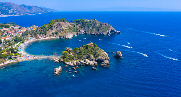 istock Taormina,  Isola Bella island- Sicily 1341641511