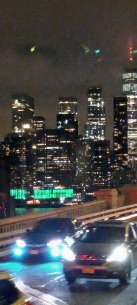 istock Walkway Brooklyn Bridget, at night. 1341642734