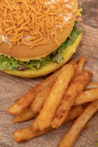 istock King Beef Burger with Fries 1341644271