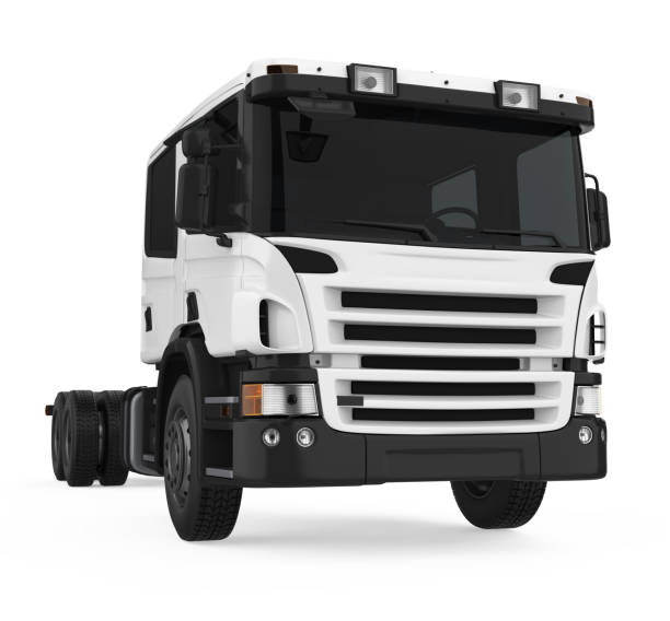 istock Semi-trailer Truck Isolated 1341652122