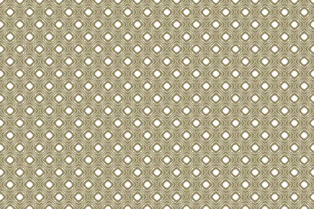 Vector illustration of Golden background. Seamless geometric pattern