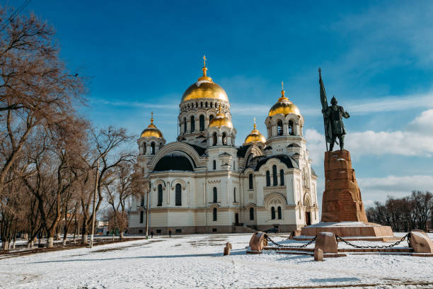 istock Ascension Cathedral in Novocherkassk 1341656769