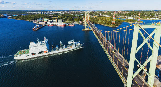 istock Canadian Navy Vessel 1341660763
