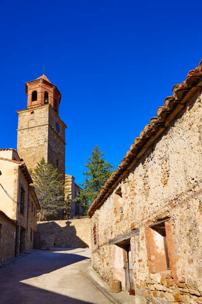 Terriente village in Sierra de Albarracin Teruel Spain