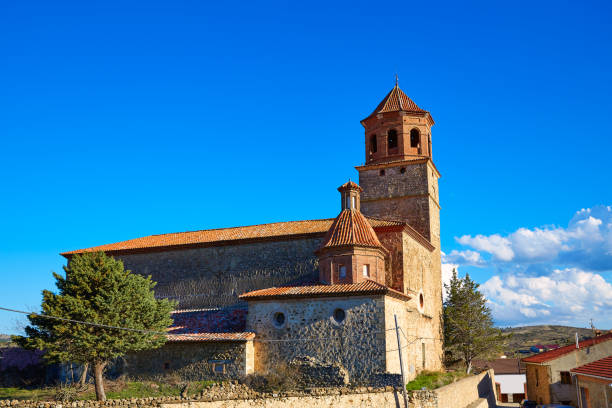 Terriente village in Sierra de Albarracin Teruel Spain