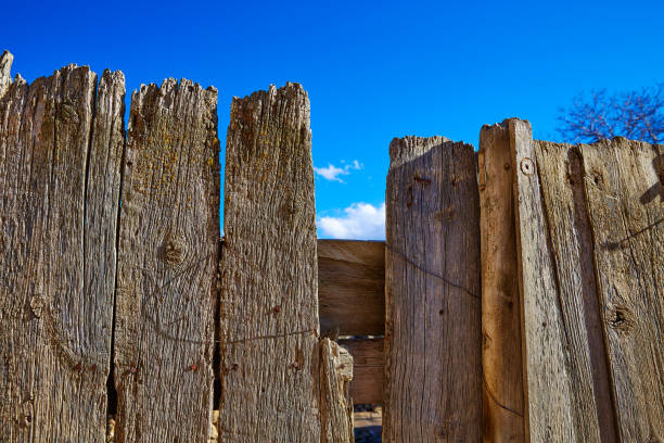 istock Aged wood fence in Sierra de Albarracin Teruel 1341663757