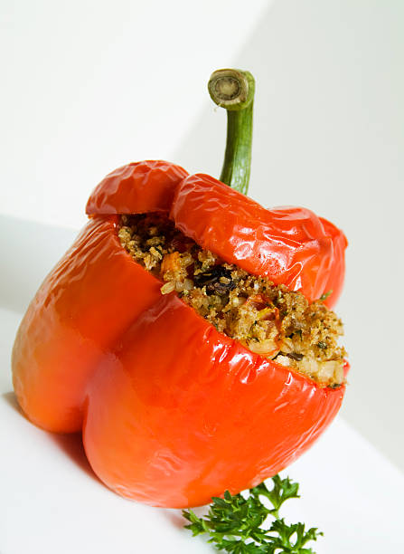 Vegetarian Stuffed Bell Pepper