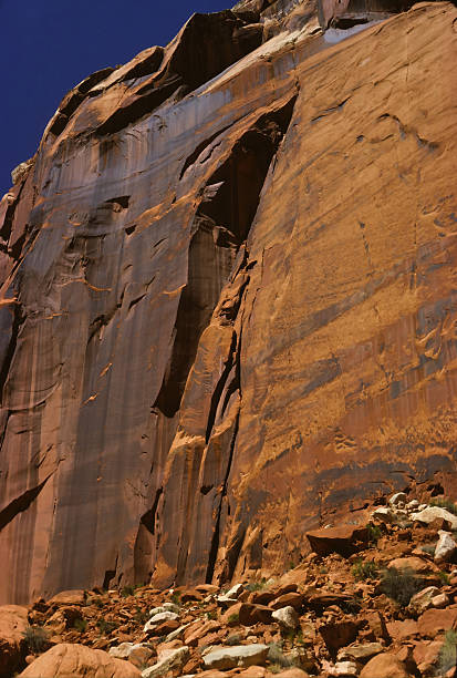 rochas vermelhas do deserto - red rocks rock canyon escarpment - fotografias e filmes do acervo