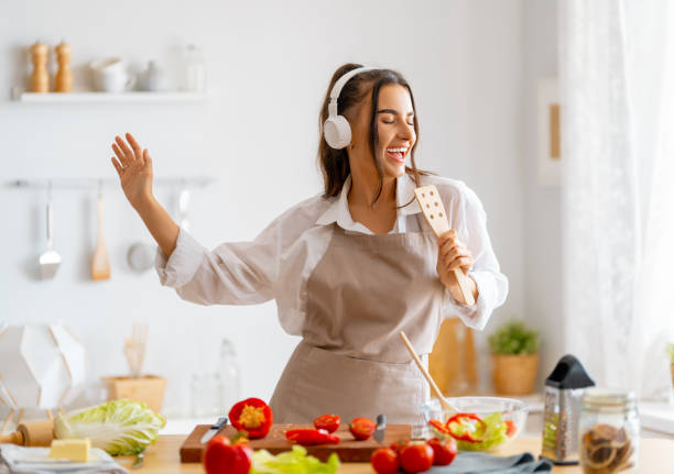 istock Woman is preparing the proper meal 1341672733