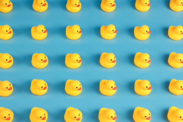 istock rows of yellow rubber ducks 1341681284