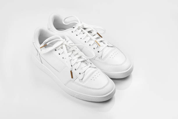 istock Sports sneakers on a white background 1341687584