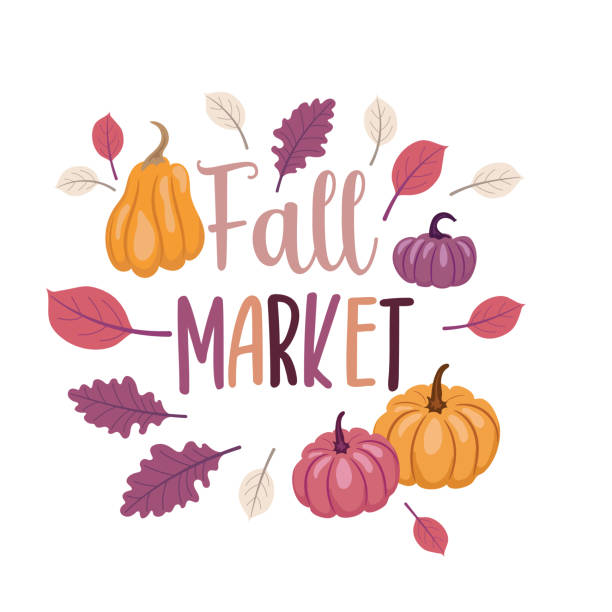Fall Market Copper Sign 1,600+ Farmers Market Clipart Stock Illustrations, Royalty-Free Vector ...