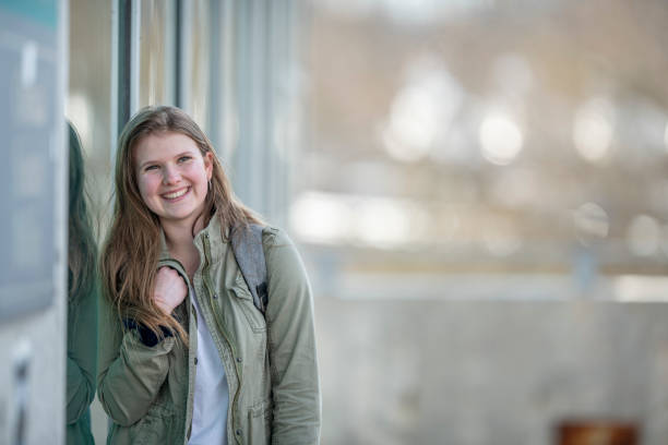 istock Casual University Student Portrait Outside 1341700817